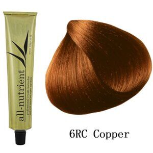 All-Nutrient Permanent Cream Hair Color - 6RC Copper